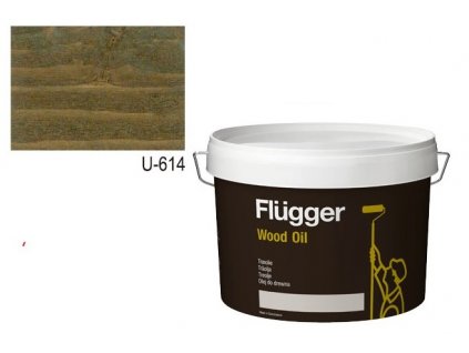 Flügger Wood Tex Wood Oil (predtým Wood Oil Aqua) 3l odtieň U-614  + darček k objednávke nad 40€