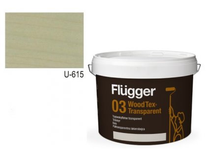 Flügger Wood Tex Aqua 03 Transparent (predtým 95 Aqua) -lazurovací lak - 0,75l odtieň U-615  + darček k objednávke nad 40€