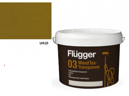 Flügger Wood Tex Aqua 03 Transparent (predtým 95 Aqua) -lazurovací lak - 3l odtieň U-410 kukurica  + darček k objednávke nad 40€