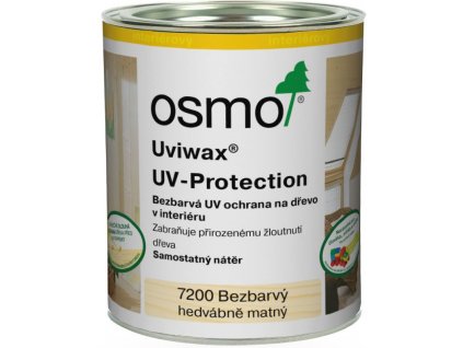 Osmo Uviwax UV Ochrana 0,125L 7200 bezfarebný hodvábne matný  + darček k objednávke nad 40€