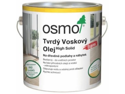 Osmo TVRDÝ VOSKOVÝ OLEJ EXPRES 0,75L 3332 hodvábny polomat  + darček podľa vlastného výberu