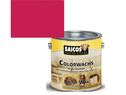 Saicos farebný vosk Klasik MALINA 3034; 0,75 l  + darček k objednávke nad 40€