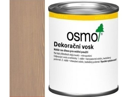 Osmo dekoračný vosk intenzívne odtiene 0,125L 3132 Sivobéžová