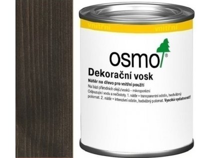 Osmo dekoračný vosk intenzívne odtiene 0,125L 3169 Čierna  + darček k objednávke nad 40€