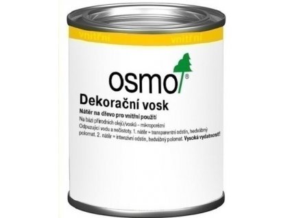Osmo Dekoračný vosk transparentný 0,125L 3101 Bezfarebný