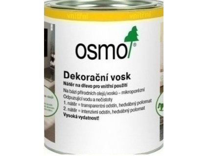 Osmo Dekoračný vosk transparentný 0,375L 3101 Bezfarebný