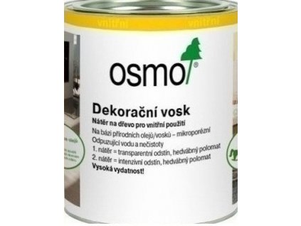 Osmo Dekoračný vosk transparentný 0,375L 3101 Bezfarebný  + darček k objednávke nad 40€