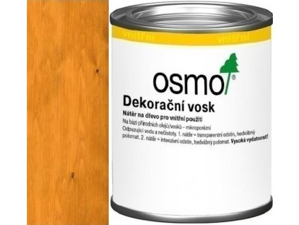 Osmo Dekoračný vosk transparentný 0,125L 3103 svetlý dub