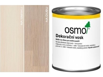 Osmo Dekoračný vosk transparentný 0,125L 3111 Biela
