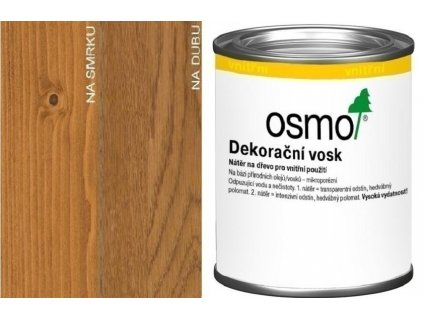 Osmo Dekoračný vosk transparentný 0,125L 3123 Zlatý javor