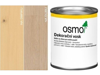 Osmo Dekoračný vosk transparentný 0,125L 3136 Breza  + darček k objednávke nad 40€