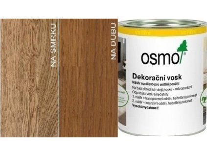 Osmo Dekoračný vosk transparentný 0,375L 3143 Koňak  + darček k objednávke nad 40€