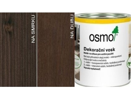 Osmo Dekoračný vosk transparentný 0,375L 3161 Ebenové drevo  + darček k objednávke nad 40€