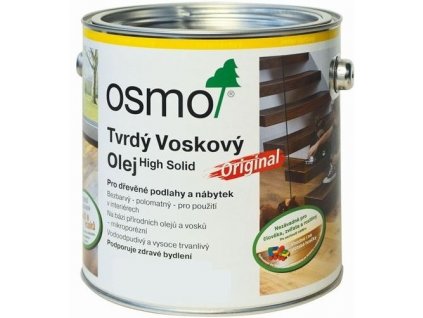 Osmo Tvrdý voskový olej ORIGINAL 0,375L 3065 polomatný  + darček k objednávke nad 40€