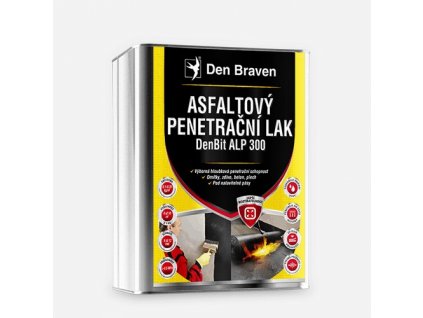 Den Braven DenBit ALP 300 (Asfaltový penetračný lak) čierny  + darček k objednávke nad 40€