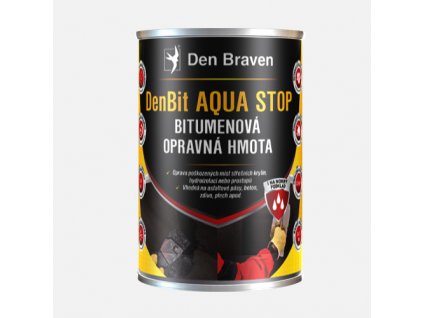 Den Braven DenBit AQUA STOP (Strešný bitúmenový tmel) čierny  + darček k objednávke nad 40€