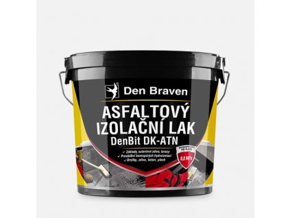 Den Braven DENBIT DK - ATN (Asfaltový izolačný lak) čierny  + darček k objednávke nad 40€