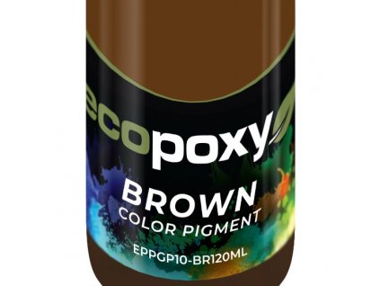 EcoPoxy (Farebné pigmenty do živice) 120ml Hnedá