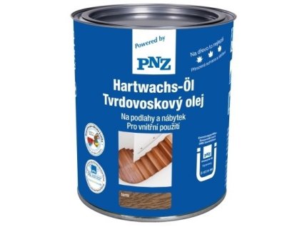 PNZ Tvrdý voskový olej - Bezfarebný 0,25l Odtieň: Polomatný  + darček k objednávke nad 40€