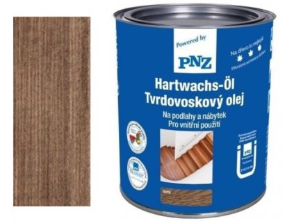 PNZ Tvrdý voskový olej - farebný 0,75l Odtieň: Schwarz - Čierný  + darček k objednávke nad 40€