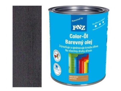 PNZ Farebný olej 10 L Odtieň: Grafitová čierna  + darček v hodnote až 8 EUR