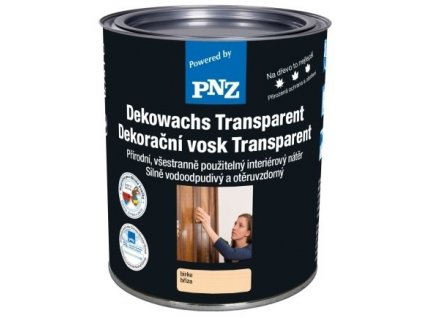 PNZ Dekoratívny vosk Transparent 0,25l Odtieň: Farblos - Bezfarebný  + darček k objednávke nad 40€