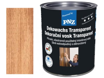 PNZ Dekoratívny vosk Transparent 0,75l Odtieň: Nussbaum - Orech  + darček k objednávke nad 40€