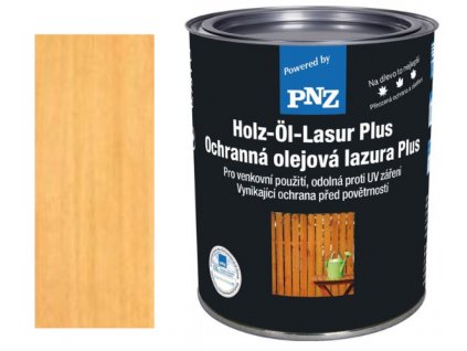 PNZ Olejová lazúra Plus 0,75l Odtieň: Borovica - Kiefer  + darček k objednávke nad 40€
