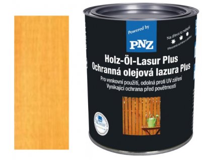 PNZ Olejová lazúra Plus 0,75l Odtieň: Pinie  + darček k objednávke nad 40€