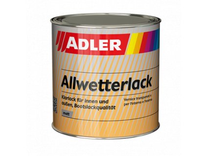 Adler ALLWETTERLACK (Bezfarebný lodný lak) Mat  + darček k objednávke nad 40€