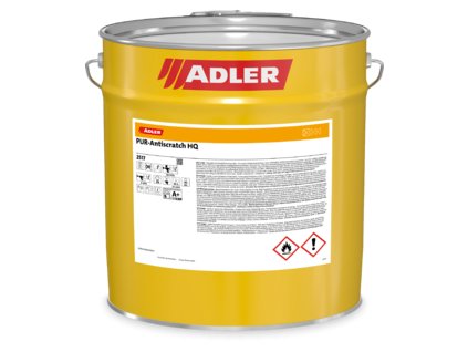 Adler PUR-ANTISCRATCH HQ G50 (Dvojzložkový lak na namáhané povrchy) Polomatný  + darček v hodnote až 8 EUR