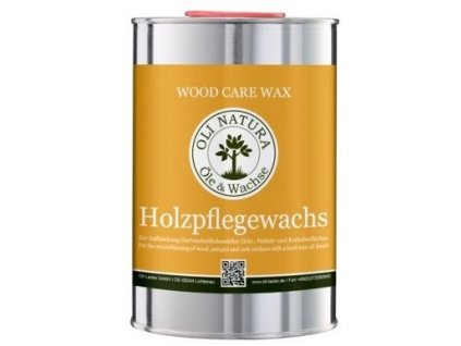 Oli-Natura HOLZPFLEGEWACHS (Vosk na drevo)  + darček k objednávke nad 40€