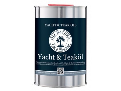 Oli-Natura- YACHT & TEAKÖL (Olej na vonkajšie drevo) Bezfarebný - natur  + darček k objednávke nad 40€