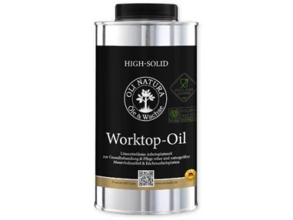 Oli-Natura WORKTOP-OIL (Olej na pracovní desky) Bezfarebný  + darček k objednávke nad 40€