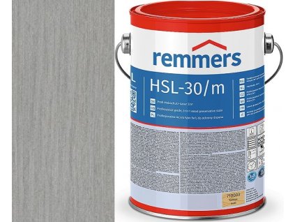 Remmers - HSL-30/m PROFI HOLZSCHUTZ LASUR 3in1 (Ochranný lak na drevo) 7113 - Platinovo šedá - platingrau