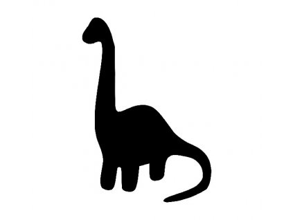 Brontosaurus plastová šablóna