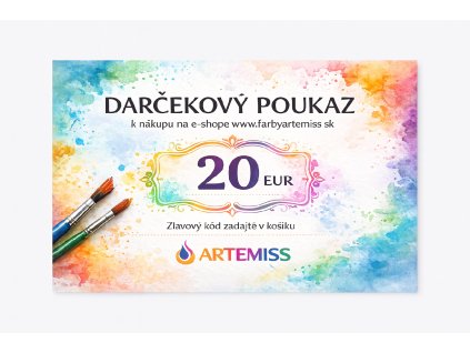 Darčekový poukaz ARTEMISS 20