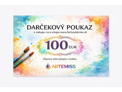 Darčekový poukaz ARTEMISS 100