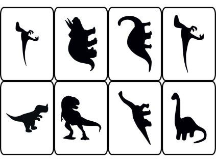 Set šablón – Dinosaure 505