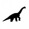 Dinosaurus plastová šablóna