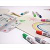 90719 KREUL TextilMarker medium Junior 5erSet 1 RGB