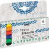 CK90690 KREUL TextilMarker fine 6erSet