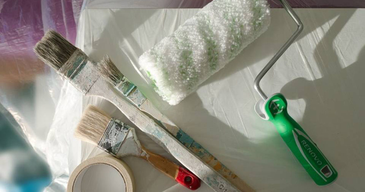 Náradie potrebné pre typické maľovanie