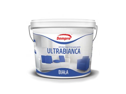 SEMPRE ULTRABIANCA - Akrylová farba biela do interiéru