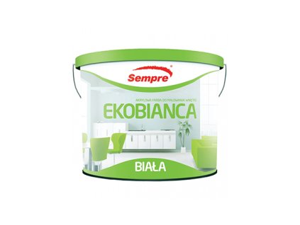 SEMPRE EKOBIANCA plus - Akrylová farba biela do interiéru
