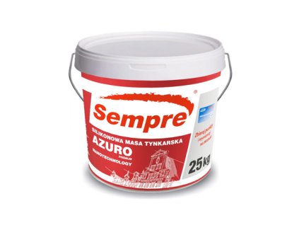 SEMPRE AZURO - Silikónová hladká fasádna omietka na nanotechnológií