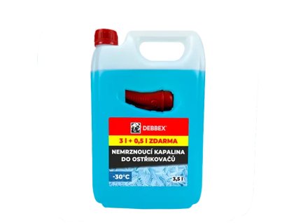 Nemrznúca kvapalina do ostrekovačov -30 °C (Balenie 3l + 0,5 l ZDARMA, Typ obalu kanister)
