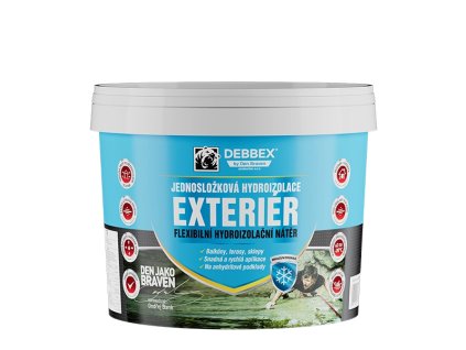 Jednozložková hydroizolácia EXTERIÉR (Farba modrá, Balenie 5 kg, Typ obalu vedro)