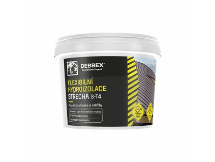 Hydroizolácia STRECHA S-T4 (Farba sivá, Balenie 12 kg, Typ obalu vedro)