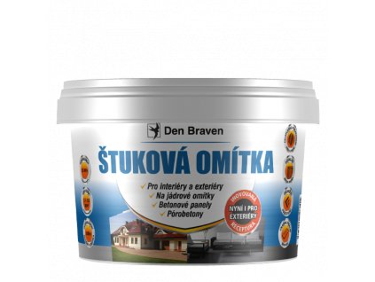Štuková omietka (Farba biela, Balenie 4 kg, Typ obalu vedro)